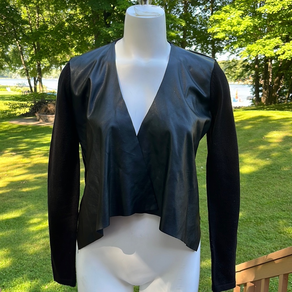 Calvin Klein short open front jacket S